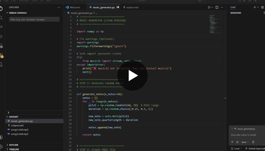 AI Music Generation with SoftGrowTech | Ranjitha E posted on the topic | LinkedIn
