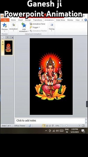 Ganesh ji powerpoint animation video | Powerpoint | Powerpoint Animation | Powerpoint Presentation