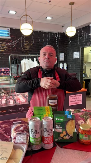It’s a cold one lads ❄️ Proper stay-inside weather altogether. But before you barricade yourself on the couch, do the decent thing and drop down to Doyle’s Butchers Applewood and grab a stew pack. Stick it on low and slow, blanket on, telly on… there’s nothing else for it. You’ll thank us later 😄🥩🍲 #DoylesButchers #Applewood #Swords #SwordsVillage #ApplewoodSwords