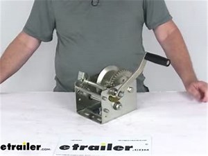 Review of Fulton Trailer Winches - 2 Speed Winch - F142403