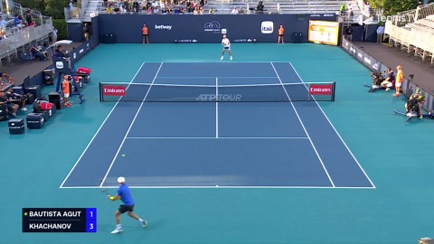 Roberto Bautista Agut at his best in Miami!