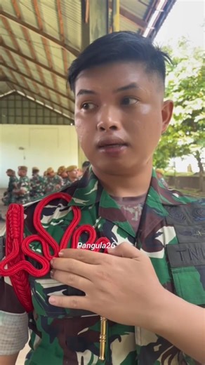 Tali kur pertanda Bintara Pelatih (Batih) Kompi #tni #militer #shorts