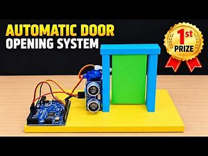 automatic door opening system using arduino and ultrasonic sensor - electronics craftpiller - diy