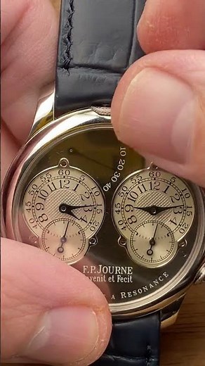F.P. Journe Chronometre a Resonance Ruthenium 1-Minute Watch Review