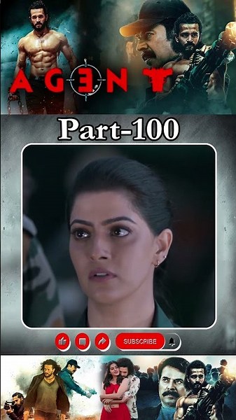 ఏజెంట్ మూవీ పార్ట్ - 100 | Agent Part 100 | #akhilakkineni #sakshivaidya #mammootty #actionmovies