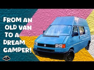How to turn a Volkswagen T4 with a high roof into a professional camper?