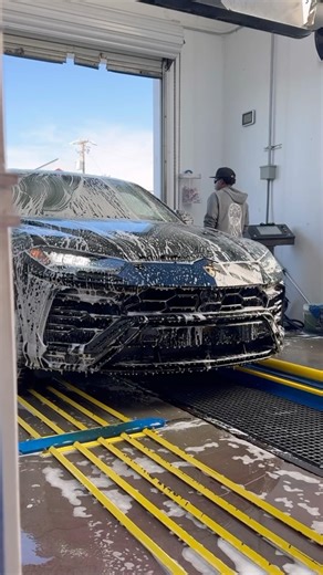 23K views · 180 reactions | Drive in dirty and drive out clean at the...