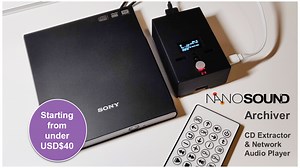 NanoSound Archiver - Auto CD Extractor & Player