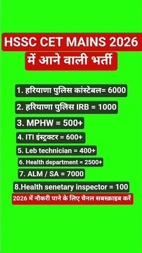Hssc Cet update today || सीईटी की जानकारी || #hssc #cetupdatetoday #hssccetnewupdate #cetnews