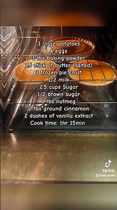 Sweet potato pie for beginners 🥧#foodforthought #sweetpotato #pie #recipes