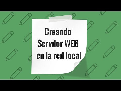 Servidor WEB en RED LOCAL