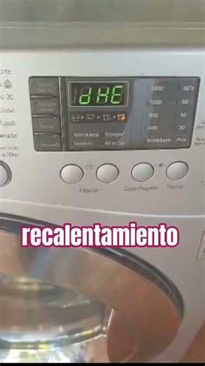 DHE error LG Inverter washing machine malfunction