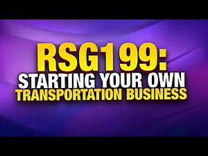 RSG199: Starting Your Own Transportation Business