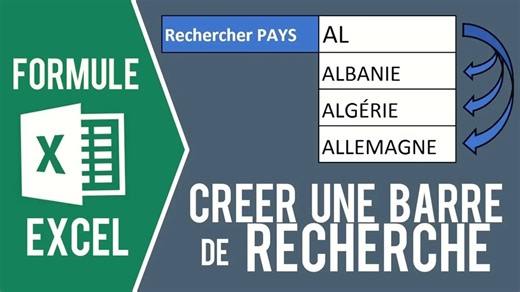 🎓 𝗟𝗲 𝘁𝘂𝘁𝗼 𝗘𝘅𝗰𝗲𝗹 𝗱𝘂 𝗱𝗶𝗺𝗮𝗻𝗰𝗵𝗲 𝗺𝗮𝘁𝗶𝗻 : Créer une barre de recherche dynamique (sans utiliser de VBA) 👉 Tu veux pouvoir rechercher facilement une donnée dans ton tableau Excel sans passer par le filtre automatique ? Tu galères à retrouver rapidement une ligne ou une valeur précise dans une grande base de données ? 😵‍💫 Bonne nouvelle : pas besoin de VBA ! Dans cette vidéo, je te montre pas à pas comment créer une vraie barre de recherche dans Excel, simple, efficace et 1