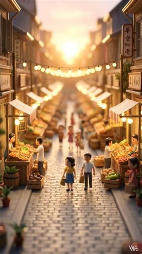 Tiny Mini Market World 🛒 Miniature Shopping Street #miniatureworld #minimarket #miniaturemarket