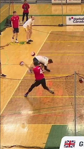 INCREDIBLE dodgeball exchange from Great Britain! 😱