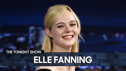 【英语口语】【肥伦今夜秀】本期嘉宾：艾丽·范宁 (Elle Fanning) ，谈论误以为自己在拍摄《完全未知》时遇到了鲍勃·迪伦