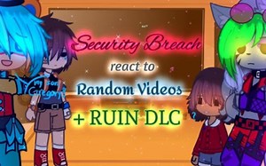 【安全漏洞反应视频】Security breach React To Random Videos I Found || Pt .2|| FNaF SB