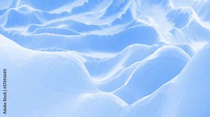 stylish blue white creative abstract low poly background in 4k. Abstract wavy pattern move on surface in loop. Smooth soft seamless animation. Simple minimalistic geometric bg.