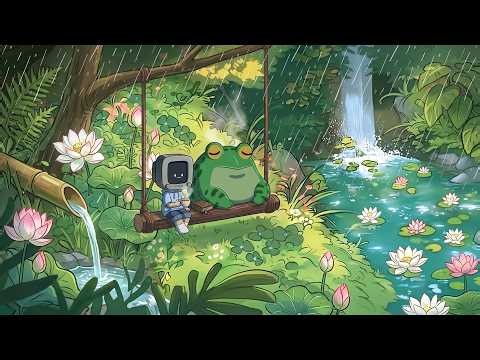 Slow Morning ☕🐸 beats to escape the noise, unwind gently - lofi hip hop mix - aesthetic lofi