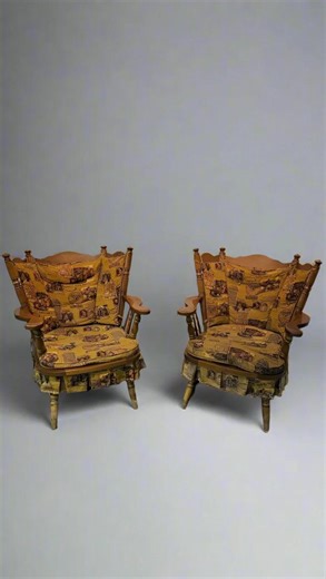 Rocking Chairs - Pair of Amish Wooden Spring Handcrafted Porch or Indoor Rockers **LOCAL PICKUP ONLY** - Etsy