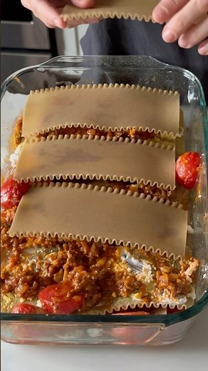 Baked lasagna recipe (gf) 🍝