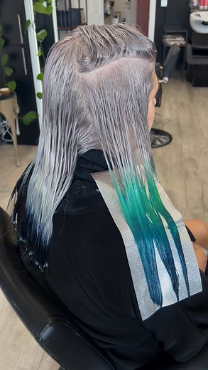 Tips for a perfect color melt 🫠 ▪️ apply a fresh brush of color every 3 inches ▪️ use color brush to push hair side to side to ensure even saturation ▪️ use fingers to gently blend one color into the next | Taylor Rae Hair