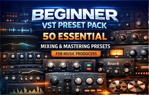 Beginner VST Preset Pack | 250 Essential Mixing & Mastering Presets for Music Producers - Etsy UK