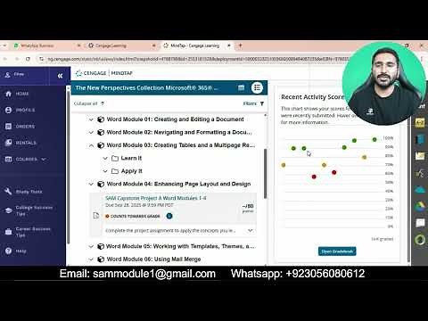 New Perspectives Word 365 Modules 1-4 SAM Capstone Project A | Long Lake Conservation Area