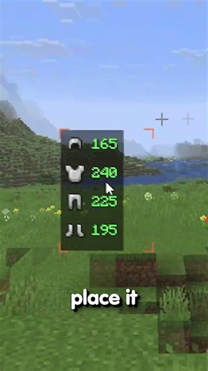How to have Netherite Armor forever.. #minecraft #fastclient #minecraftplayers #tlauncher #smp