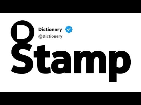 Stamp Meaning in French