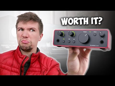 The NEW Focusrite Scarlett Solo 4th Gen is...