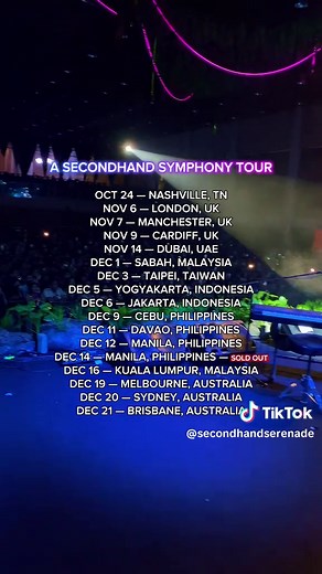 Secondhand Serenade Symphony Tour: 20 Years of Music
