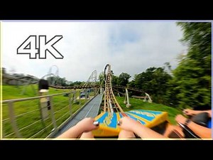 *INSANE* Pantheon Busch Gardens Williamsburg Pov Intense Launch Coaster!