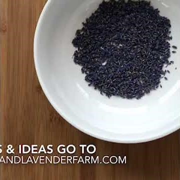 How To Clean Lavender Buds