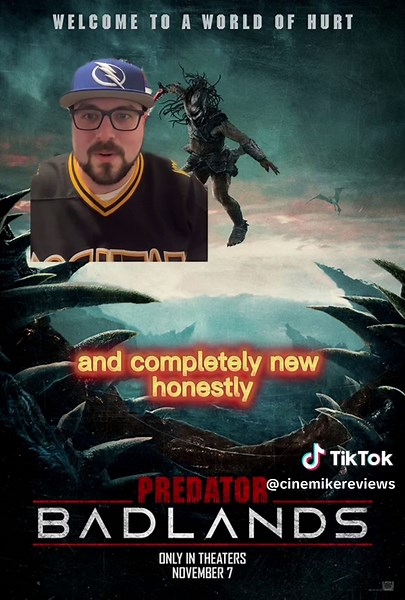 Finally saw Predator: Badlands and wow… they totally flipped the Predator story on its head. Intense, emotional, and full of action — this one’s a must-watch for fans of the franchise! 🔥👽 #PredatorBadlands #SciFiMovies #ActionMovies #MovieReview #MustWatch