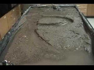 Stream Erosion - Oxbow Stream Development Simulation