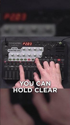 Direct and Live recording on the Mega Synthesis