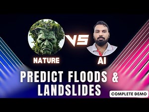 Machine Learning Predicts Floods and Landslides [2024] | AI Project