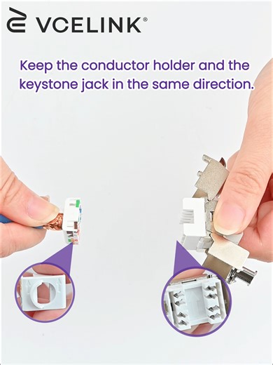 How to Wire and Test a Cat6A Keystone Jack Toolless
