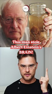 2M views · 91K reactions | He STOLE Albert Einstein's brain!  #projectnightfall #brain #alberteinstein #einstein #genius #viral #science #scienceexperiments #trivia #facts | Project Nightfall | Facebook