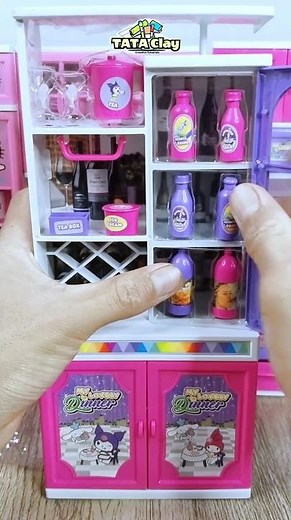 Satisfying with Unboxing & Review Miniature Kitchen Set Toys Cooking Video | ASMR Video #satisfying