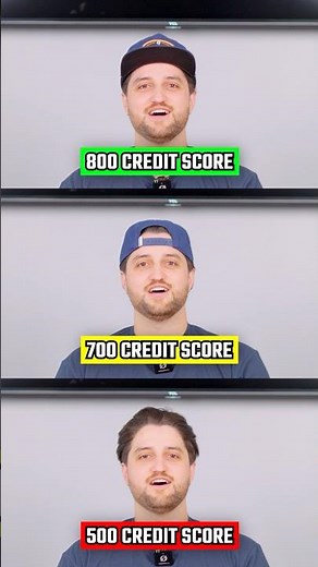 3 Levels of Credit Scores! #credit #creditscore #800creditscore