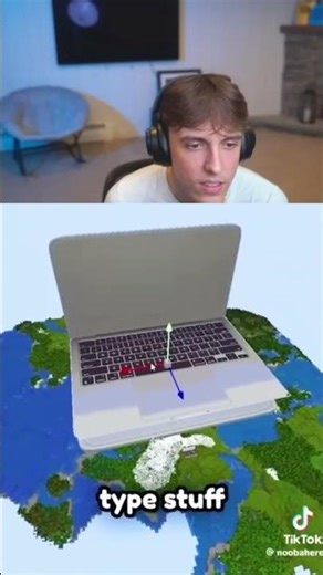He Created A Massive Laptop in Minecraft!