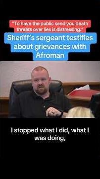 Sheriff’s Sergeant Testifies About Grievances With Afroman