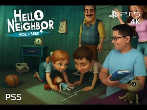 Hello Neighbor Hide And Seek Ps5 4K #Animation #ps5 #gaming #games