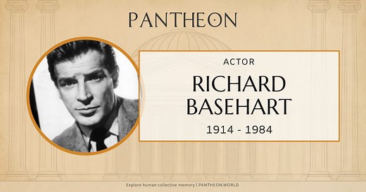 Richard Basehart Biography | Pantheon