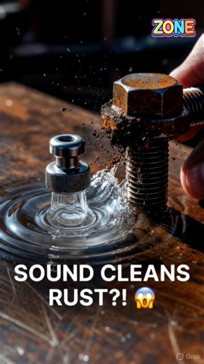 Sound Cleans Rust?! 😳