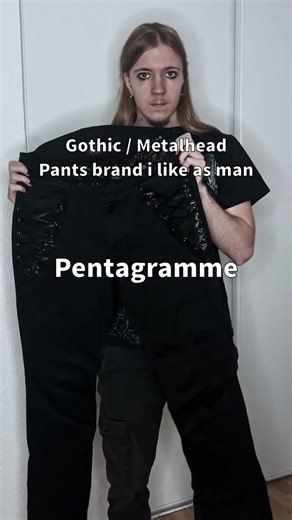 Cool brand of pants for goth / metalhead men ! #fashion #ootd #alternative #goth #metalhead