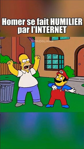 Homer gets HUMILIATED by the INTERNET 😱💻